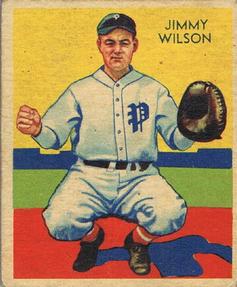 1934-36 National Chicle Diamond Stars (R327) #22 Jimmie Wilson Front