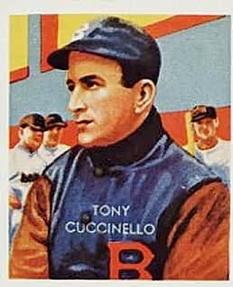 1934-36 National Chicle Diamond Stars (R327) #55 Tony Cuccinello Front