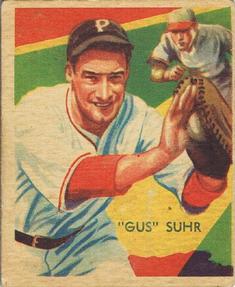 1934-36 National Chicle Diamond Stars (R327) #56 Gus Suhr Front