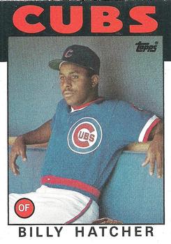 1986 Topps #46 Billy Hatcher Front