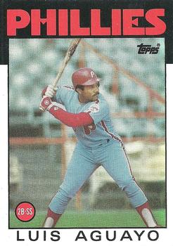1986 Topps #69 Luis Aguayo Front
