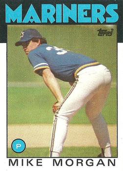 1986 Topps #152 Mike Morgan Front