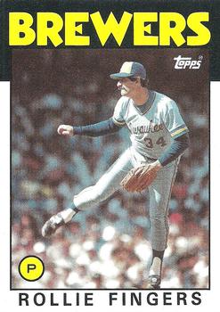 1986 Topps #185 Rollie Fingers Front