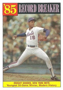 1986 Topps #202 Dwight Gooden Front