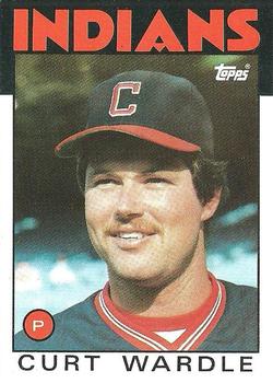 1986 Topps #303 Curt Wardle Front