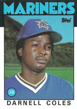 1986 Topps #337 Darnell Coles Front