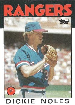 1986 Topps #388 Dickie Noles Front