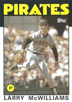 1986 Topps #425 Larry McWilliams Front