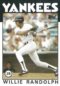 1986 Topps #455 Willie Randolph Front