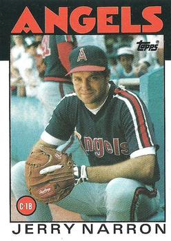 1986 Topps #543 Jerry Narron Front
