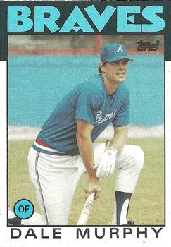1986 Topps #600 Dale Murphy Front