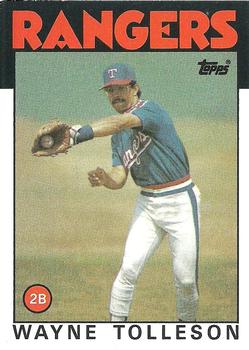 1986 Topps #641 Wayne Tolleson Front