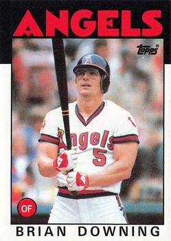 1986 Topps #772 Brian Downing Front