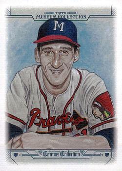 2015 Topps Museum Collection - Canvas Collection Reprints #CCR-23 Warren Spahn Front