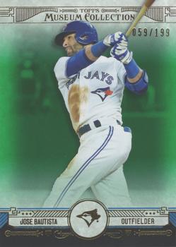 2015 Topps Museum Collection - Green #89 Jose Bautista Front