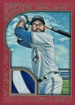 2015 Topps Gypsy Queen - Relics Red Patch #GQR-JB Jose Bautista Front
