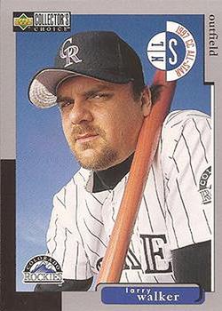1998 Collector's Choice - Series Two Blaster Jumbo 5x7 #360 Larry Walker Front