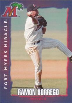 1999 Fort Myers Miracle #NNO Ramon Borrego Front