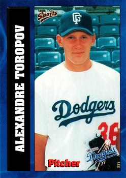 1999 Multi-Ad Great Falls Dodgers #26 Alexandre Toropov Front