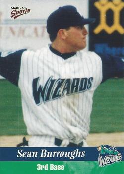 1999 Multi-Ad Fort Wayne Wizards #NNO Sean Burroughs Front