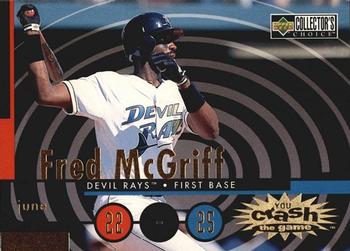 1998 Collector's Choice - You Crash the Game #CG8 Fred McGriff  Front