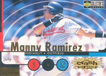 1998 Collector's Choice - You Crash the Game #CG21 Manny Ramirez Front