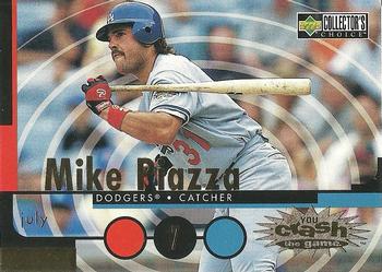 1998 Collector's Choice - You Crash the Game #CG25 Mike Piazza  Front