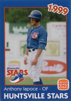 1999 Huntsville Stars #NNO Anthony Iapoce Front