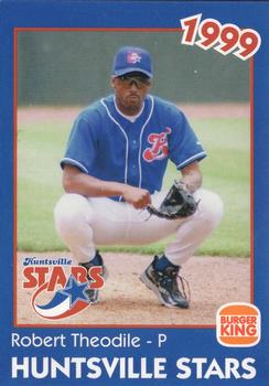 1999 Huntsville Stars #NNO Robert Theodile Front