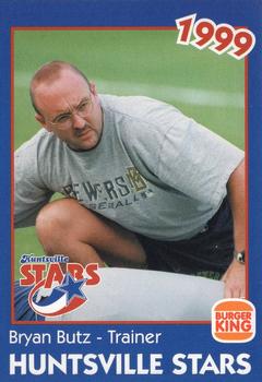 1999 Huntsville Stars #NNO Bryan Butz Front