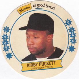 1989 Master Bread Discs #2 Kirby Puckett Front