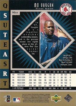 1998 Collector's Choice - StarQuest Double #SQ22 Mo Vaughn Back