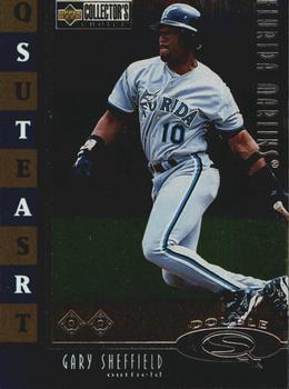 1998 Collector's Choice - StarQuest Double #SQ28 Gary Sheffield Front