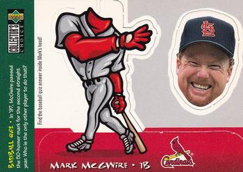1998 Collector's Choice - Mini Bobbing Heads #22 Mark McGwire Front