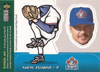 1998 Collector's Choice - Mini Bobbing Heads #29 Roger Clemens Front