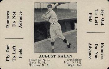 1936 S&S Games The National Game #NNO Augie Galan Front