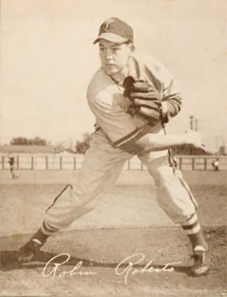 1949 Lummis Peanut Butter Philadelphia Phillies #NNO Robin Roberts Front
