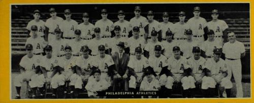 1951 Topps Teams #NNO Philadelphia Athletics Front