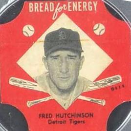 1953 Northland Bread Labels #NNO Fred Hutchinson Front