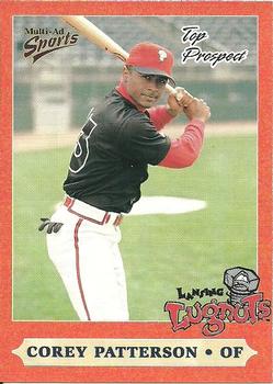 1999 Multi-Ad Midwest League Top Prospects Update #15 Corey Patterson Front