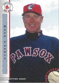 1999 Blueline Pawtucket Red Sox #3 Gene Tenace Front
