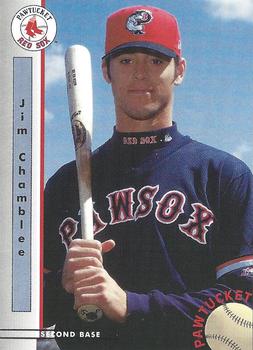 1999 Blueline Pawtucket Red Sox #7 Jim Chamblee Front