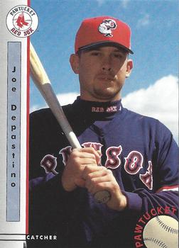1999 Blueline Pawtucket Red Sox #11 Joe Depastino Front