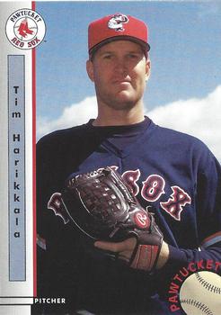 1999 Blueline Pawtucket Red Sox #17 Tim Harikkala Front