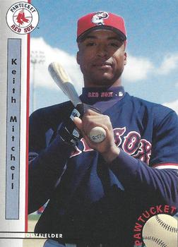 1999 Blueline Pawtucket Red Sox #22 Keith Mitchell Front