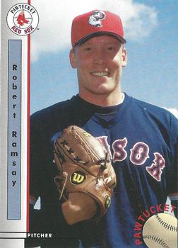 1999 Blueline Pawtucket Red Sox #26 Rob Ramsay Front