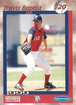 1999 Dunkin' Donuts Pawtucket Red Sox #NNO Travis Baptist Front