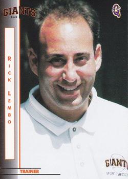 1999 Blueline San Jose Giants #29 Rick Lembo Front