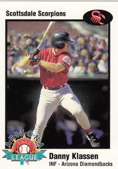 1998 Arizona Fall League Prospects #3 Danny Klassen Front
