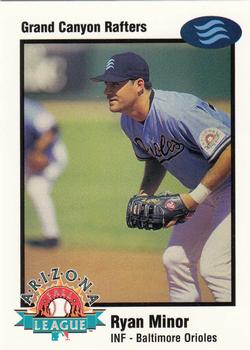 1998 Arizona Fall League Prospects #10 Ryan Minor Front